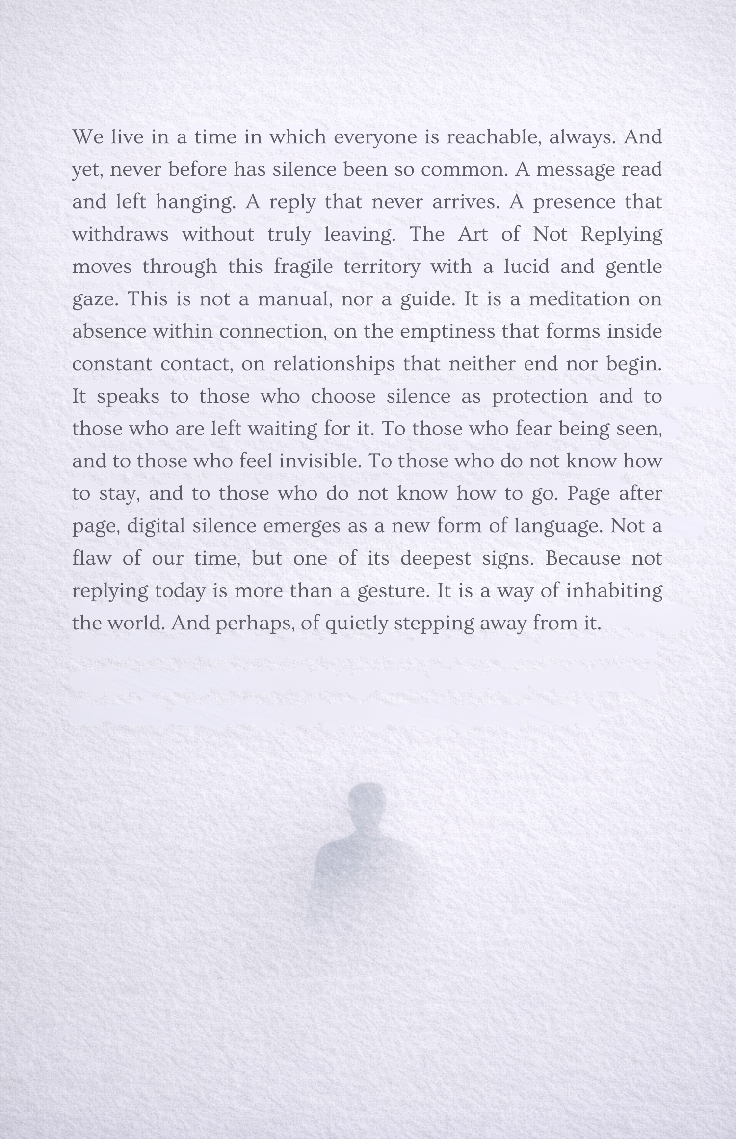 L'Arte di non Rispondere