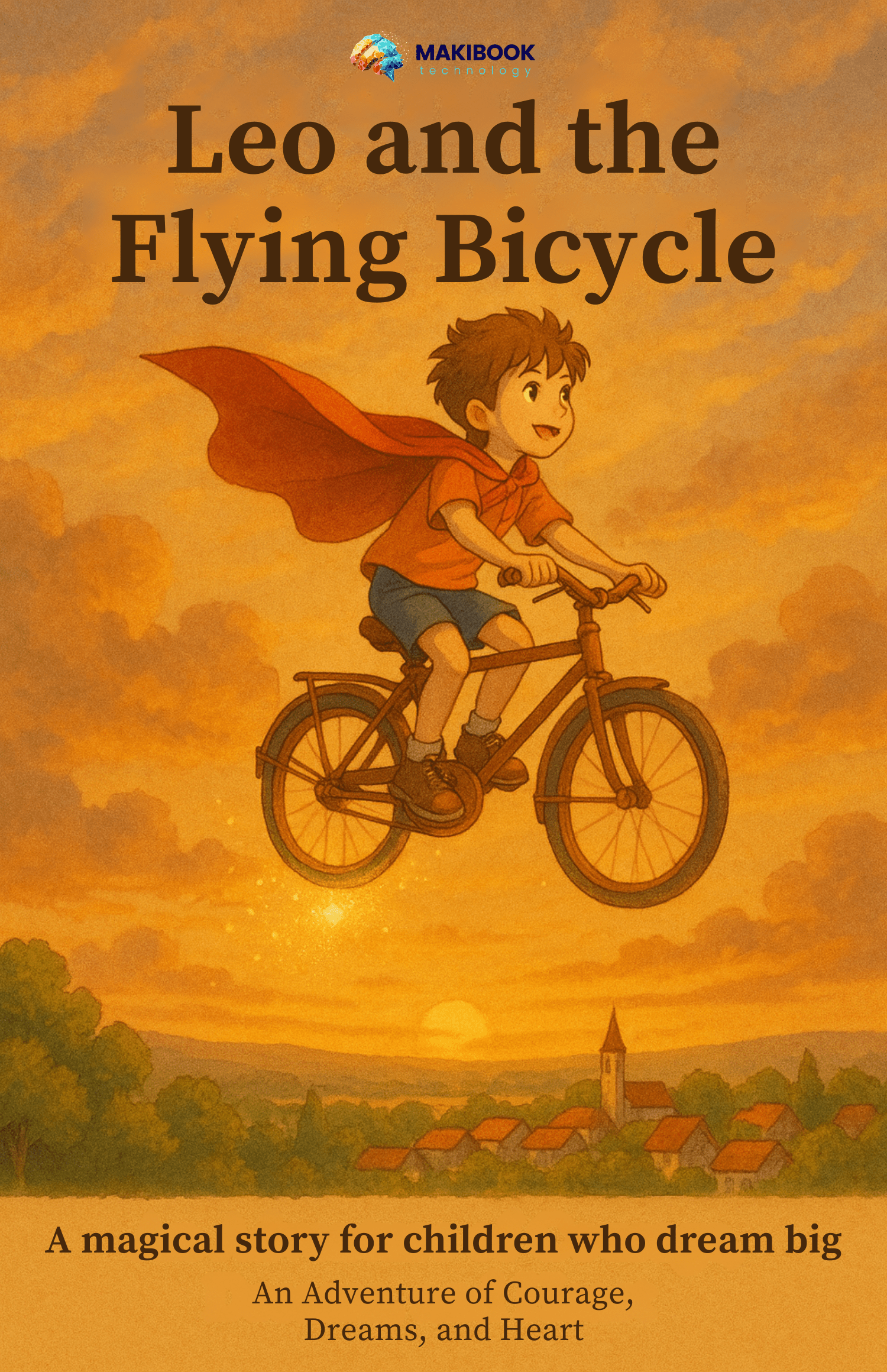 Leo and the Flying Bicycle - Makibook.com