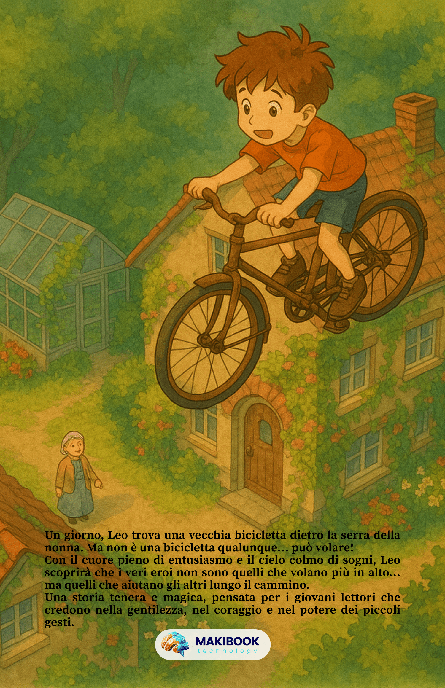 Leo and the Flying Bicycle - Makibook.com