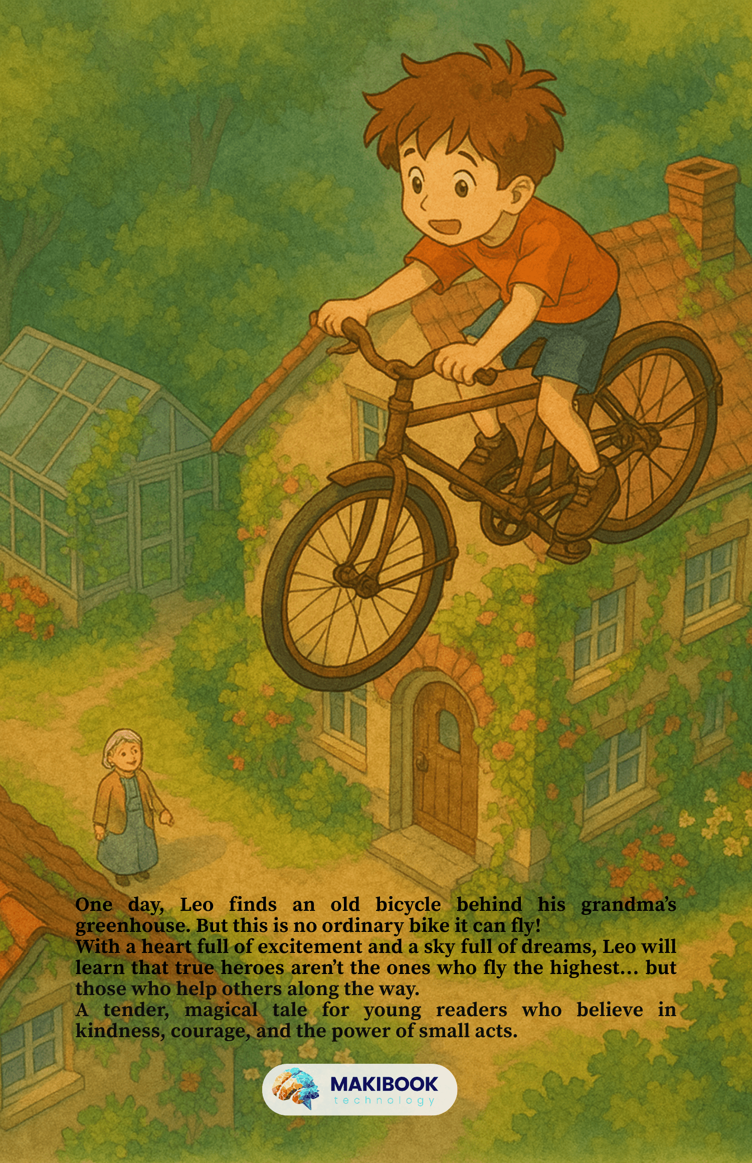 Leo and the Flying Bicycle - Makibook.com