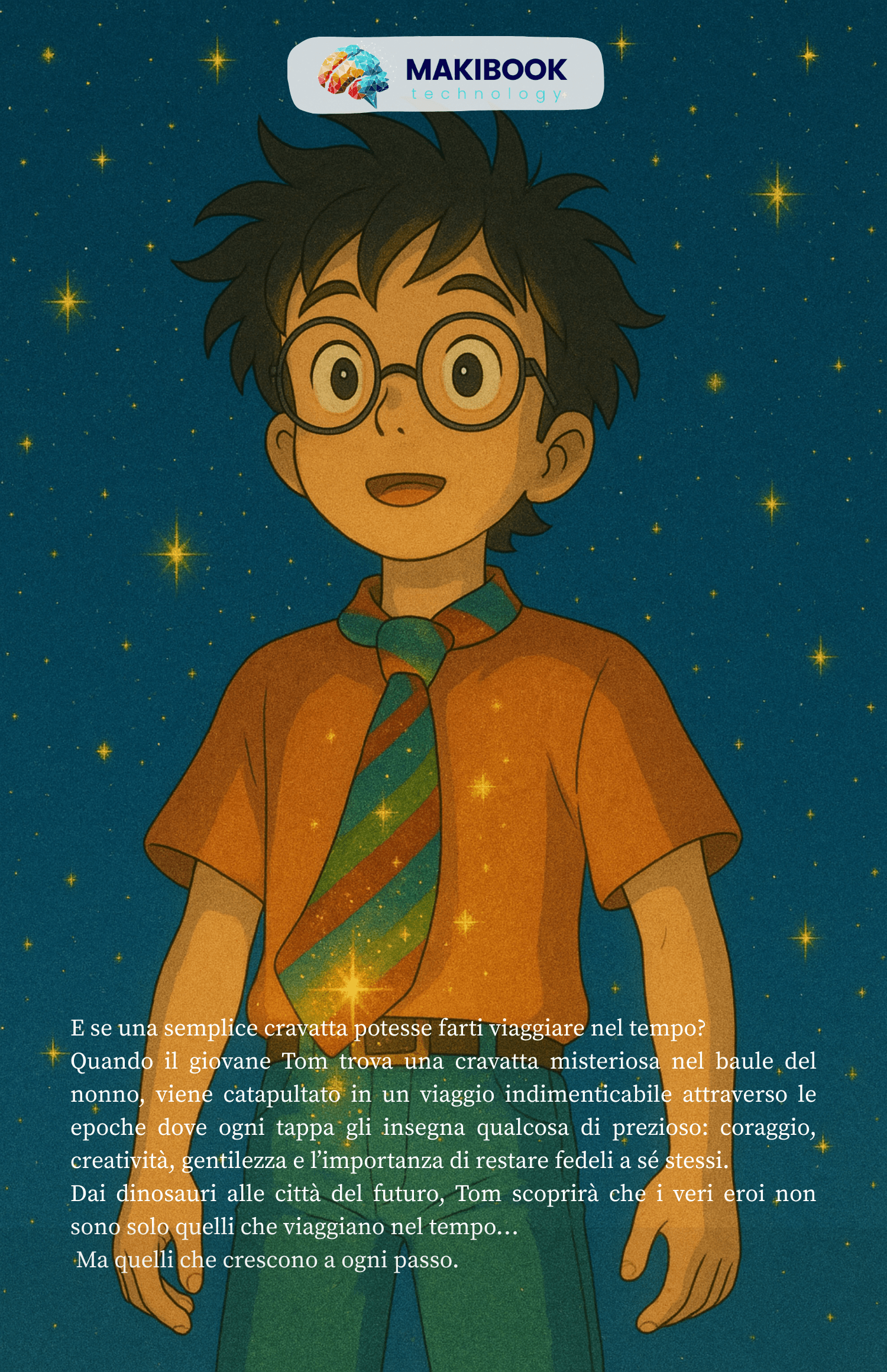 TOM e la CRAVATTA del TEMPO - Makibook.com